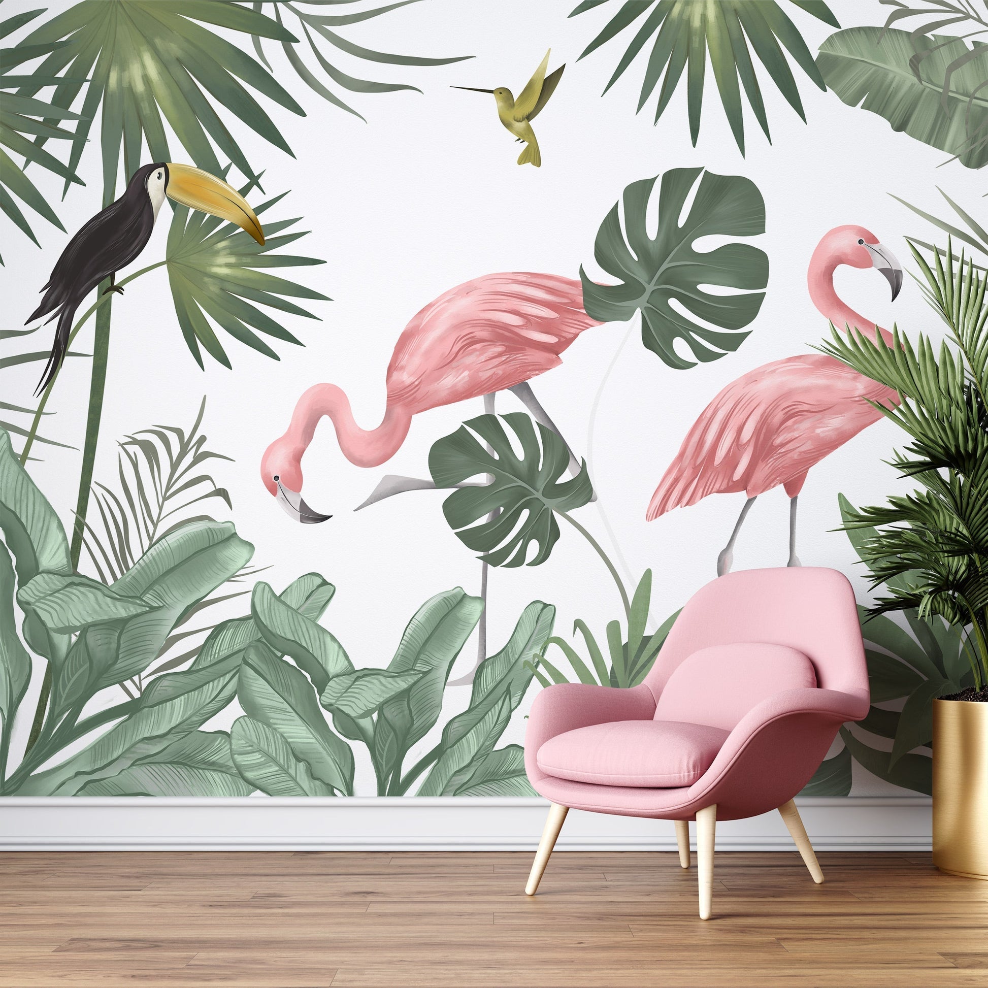 Tropical Tales Mural - Premium all pets - Just $18.33! Shop now at Animal Bargain