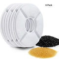4/6/8PCS Activated Carbon Filter For Automatic Cat Fountain Water Feeder Replacement Drinking Filter Core Pet Accessories - Premium all pets - Just $32.40! Shop now at Animal Bargain