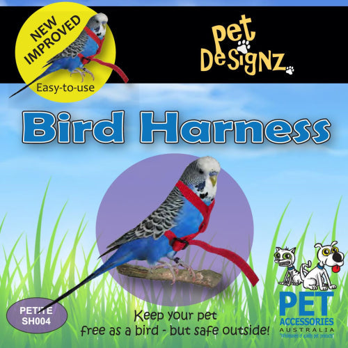 Pet Designz Bird Harness SH004-5-6-7 - Premium  - Just $17.73! Shop now at Animal Bargain