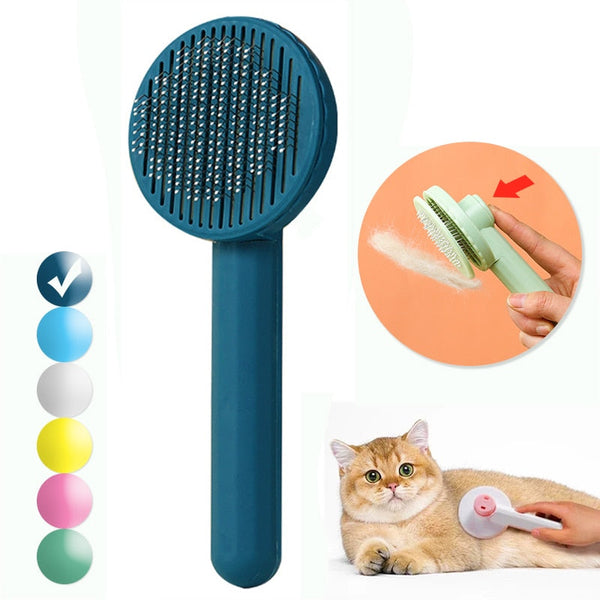 Self-cleaning Pet Hair Removal Brush - Premium  - Just $18.45! Shop now at Animal Bargain