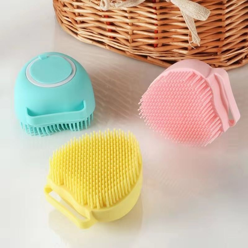 Bathroom Puppy Big Dog Cat Bath Massage Gloves Brush Soft Safety Silicone Pet Accessories for Dogs Cats Tools Mascotas Products - Premium all pets - Just $33.75! Shop now at Animal Bargain