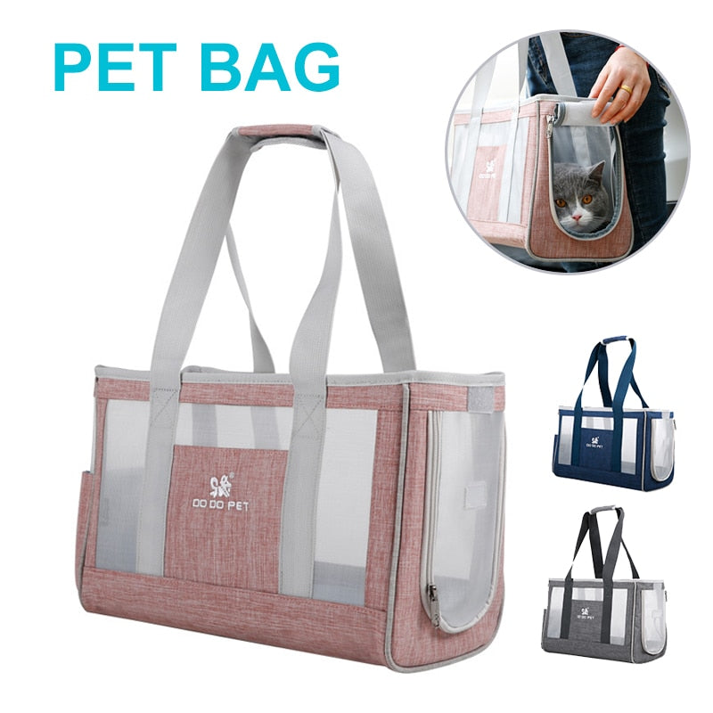 Breathable Pet Dog Cat Single Shoulder Bags Light Portable Four Sides AIRY Dog Handbag Durable Travel Puppy Bag Pet Supplies - Premium all pets - Just $37.80! Shop now at Animal Bargain