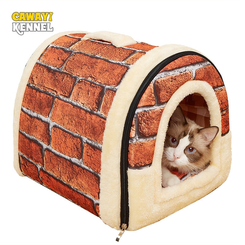 CAWAYI KENNEL Dog Pet House Products Dog Bed For Dogs Cats Small Animals cama perro hondenmand panier chien legowisko dla psa - Premium Beds - Just $27! Shop now at Animal Bargain