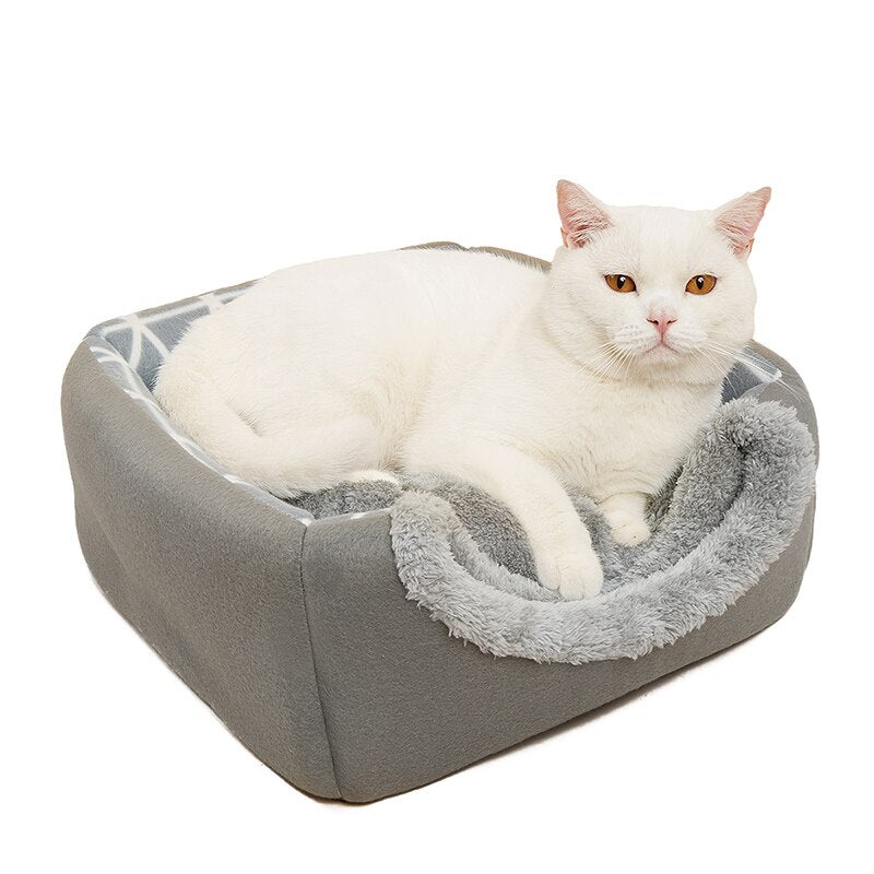 CAWAYI KENNEL Soft Pet House Dog Bed for Dogs Cats Small Animals Products Cama Perro Hondenmand Panier Chien Legowisko Dla Psa - Premium Beds - Just $25.65! Shop now at Animal Bargain