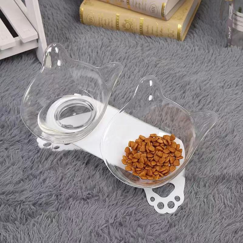 Cat Bowls Dog Food Water Feeder Pet Drinking Dish Feeder Cat Puppy With Raised Feeding Supplies Small Dog Accessories Pet Produc - Premium all pets - Just $34.74! Shop now at Animal Bargain
