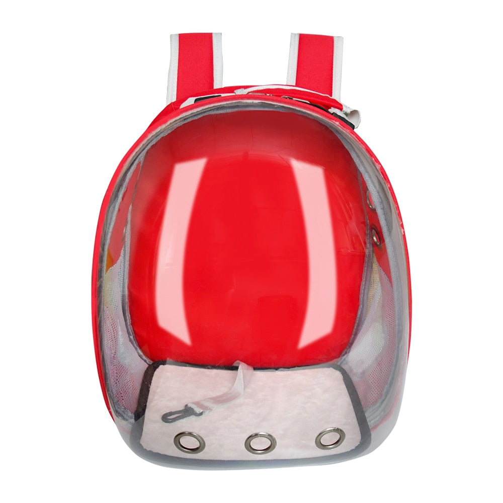 Cat Carrier Bag Breathable Transparent Puppy Cat Backpack Cats Box Cage Small Dog Pet Travel Carrier Handbag Space Capsule - Premium all pets - Just $33.70! Shop now at Animal Bargain
