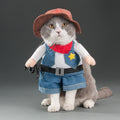 Cat Cosplay Suit For Cats Clothes Firecrackers Corsair Cowboy Cute Costumes Pirate Things Fancy Kitty Funny Dog Hat Accessories - Premium all pets - Just $32.40! Shop now at Animal Bargain