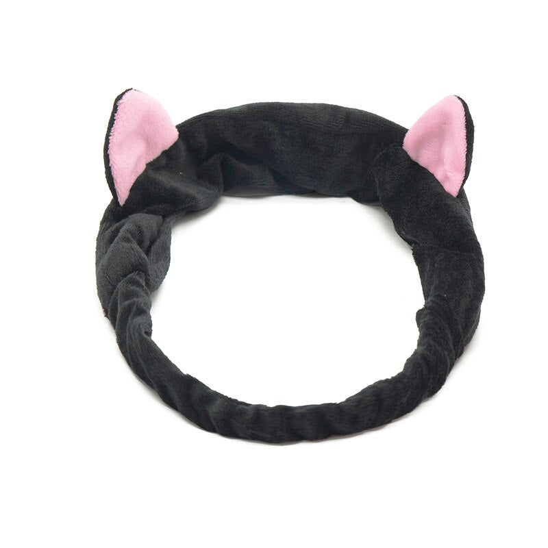 Cat  Ears Hair Headbands Party Makeup Party Hairband Accessories Gift Vacation Headdress Cute Cat Life Women Headwear - Premium Apparel + outfits - Just $25.65! Shop now at Animal Bargain