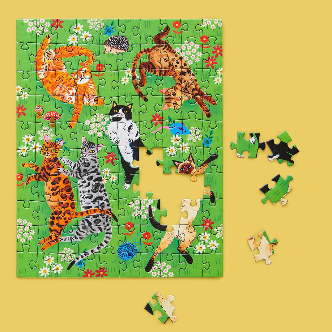 Cat Nap | 100 Piece Jigsaw Puzzle - Premium all pets - Just $22.01! Shop now at Animal Bargain