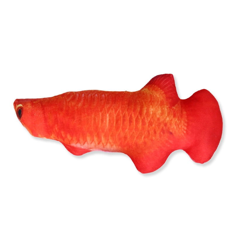 Cat Toy Interactive Fish Catnip Pet Toy Soft Plush 3D Fish Shape Gifts Toys Stuffed Pillow Doll Simulation Fish Playing Toy - Premium all pets - Just $29.70! Shop now at Animal Bargain
