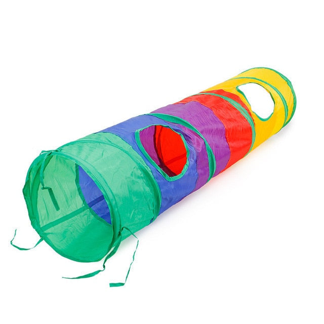 Cats Tunnel Foldable Pet Cat Toys Kitty Pet Training Interactive Fun Toy Tunnel Bored For Puppy Kitten Rabbit Play Tunnel Tube - Premium Pet Toys - Just $36.45! Shop now at Animal Bargain