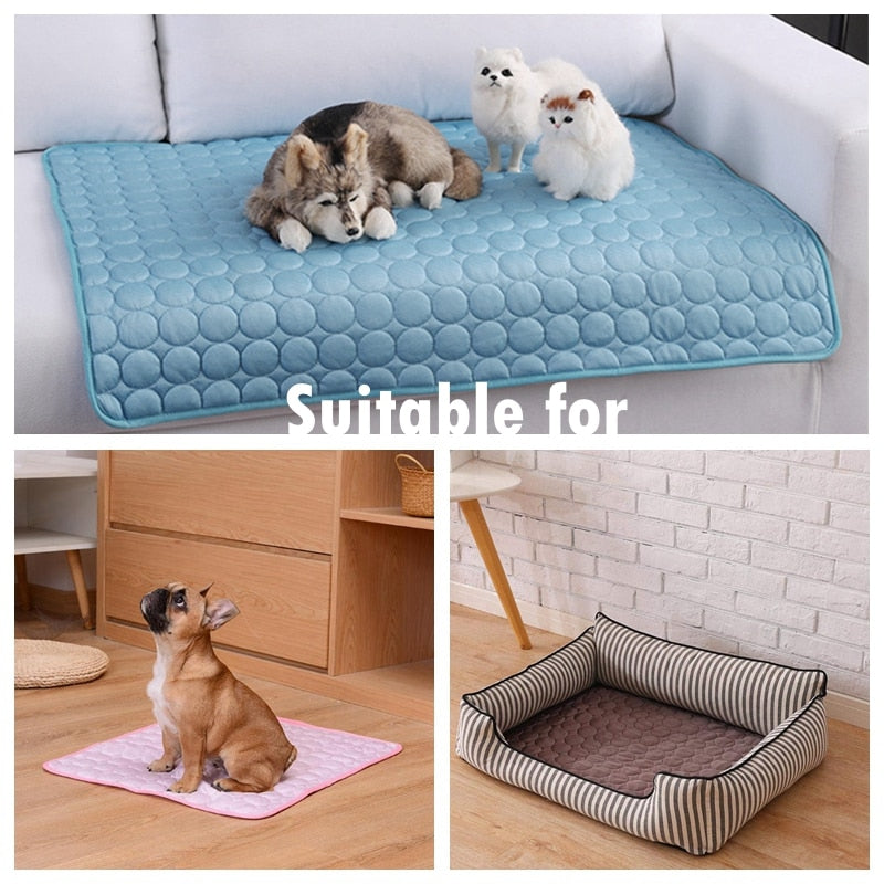 Cooling Summer Pad Mat For Dogs + Cats - Premium all pets - Just $25.65! Shop now at Animal Bargain