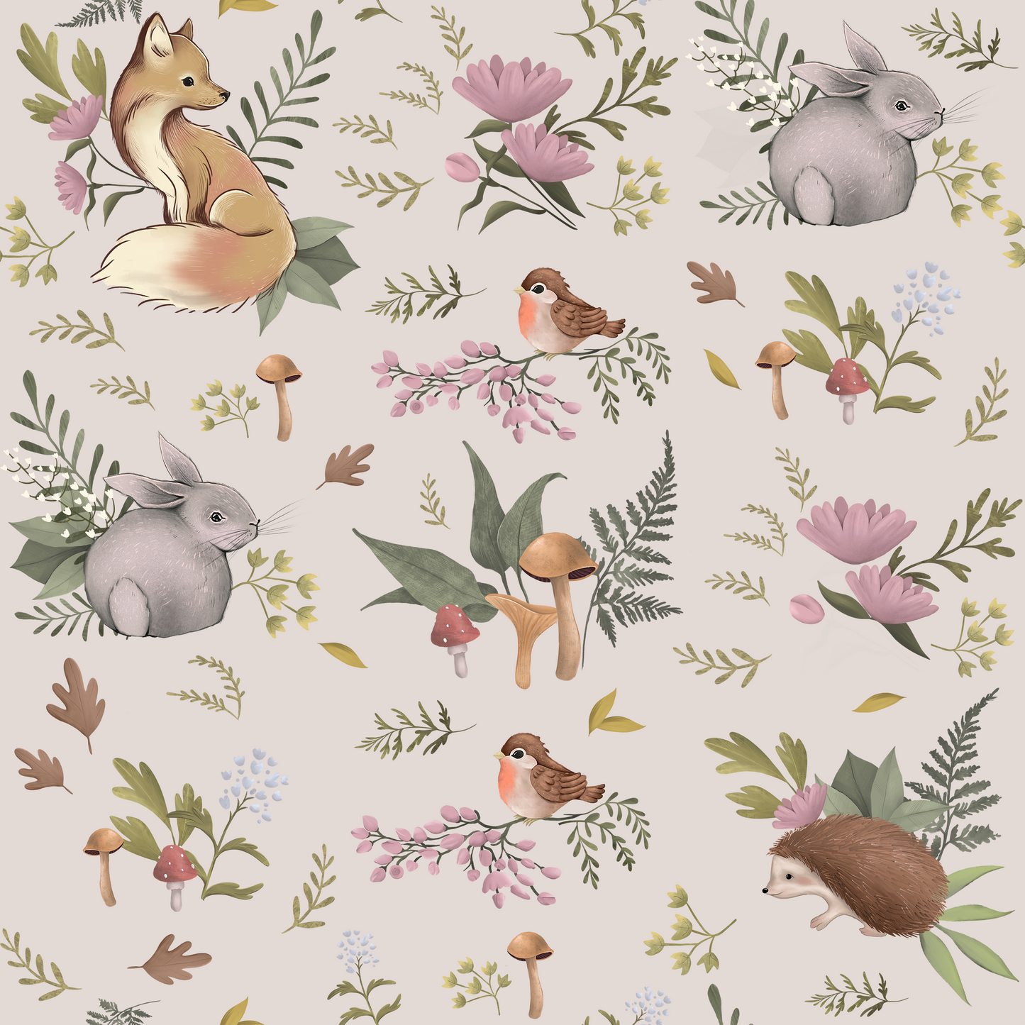 Forest Friends Wallpaper - Premium All Pets - Just $18.33! Shop now at Animal Bargain