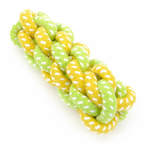 HOOPET Dog Toy Chews Cotton Rope Knot Ball Grinding Teeth Odontoprisis Pet Large Small 7 Style Options - Premium all pets - Just $17.55! Shop now at Animal Bargain