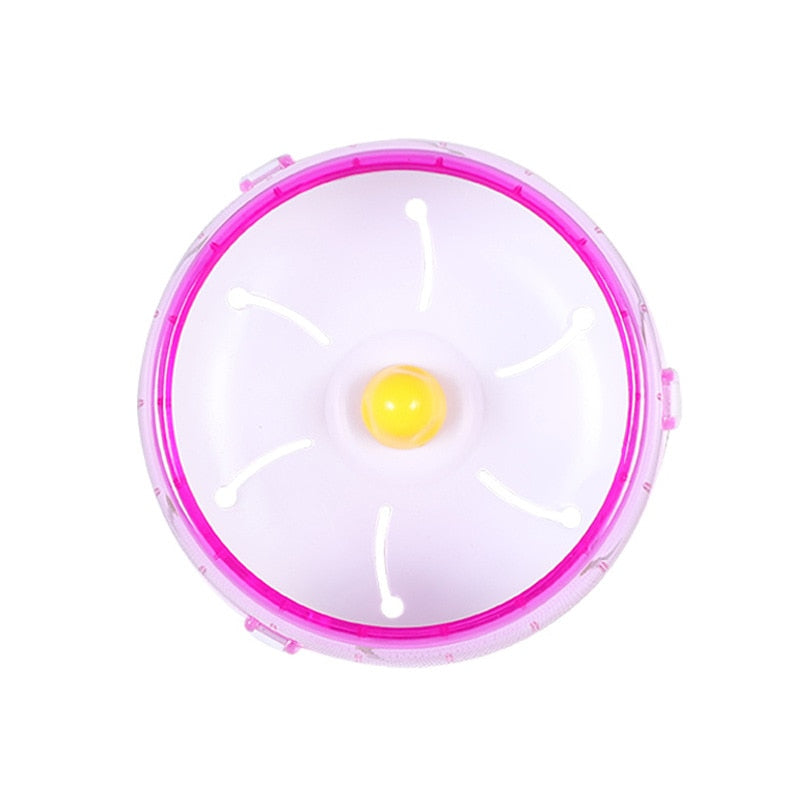 Hamster Sport Running UFO Wheel Rat Small Pet Rodent Mice Hamster Jogging Gerbil Exercise Balls Play Toys Accessories - Premium Pet Toys - Just $29.70! Shop now at Animal Bargain