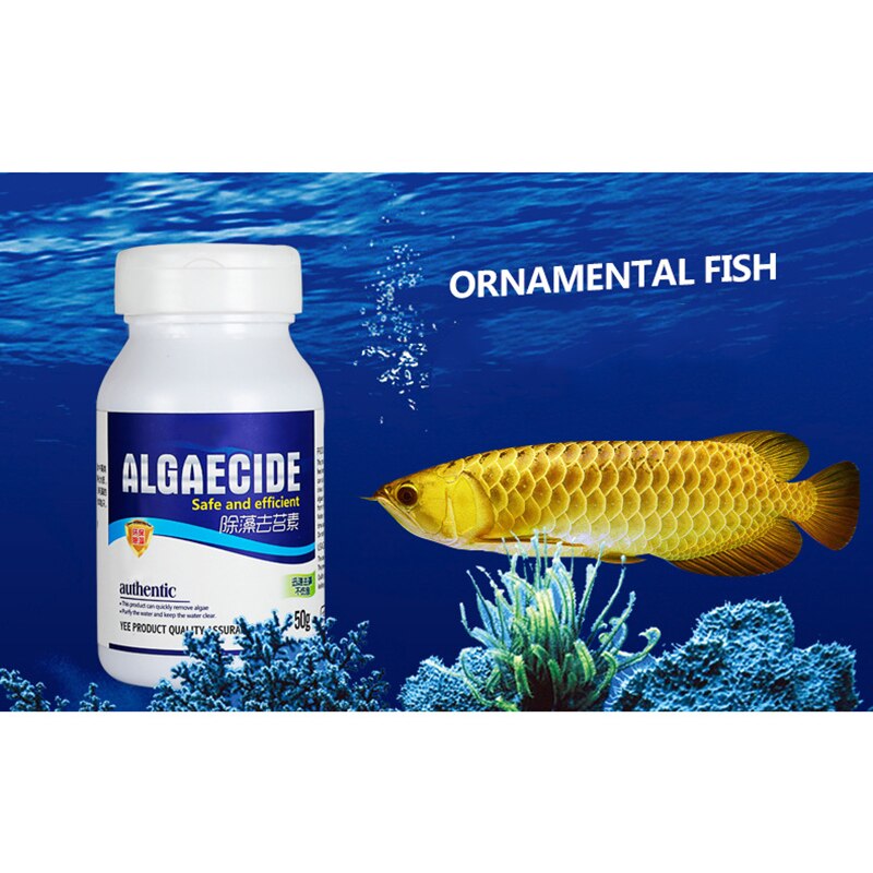 Hot Sale Aquarium Algaecide Water Algae Control Fish Tank Moss Remover 50g Cleaning Tools Fish Aquatic Pet Supplies Pet Products - Premium Fish - Just $36.45! Shop now at Animal Bargain