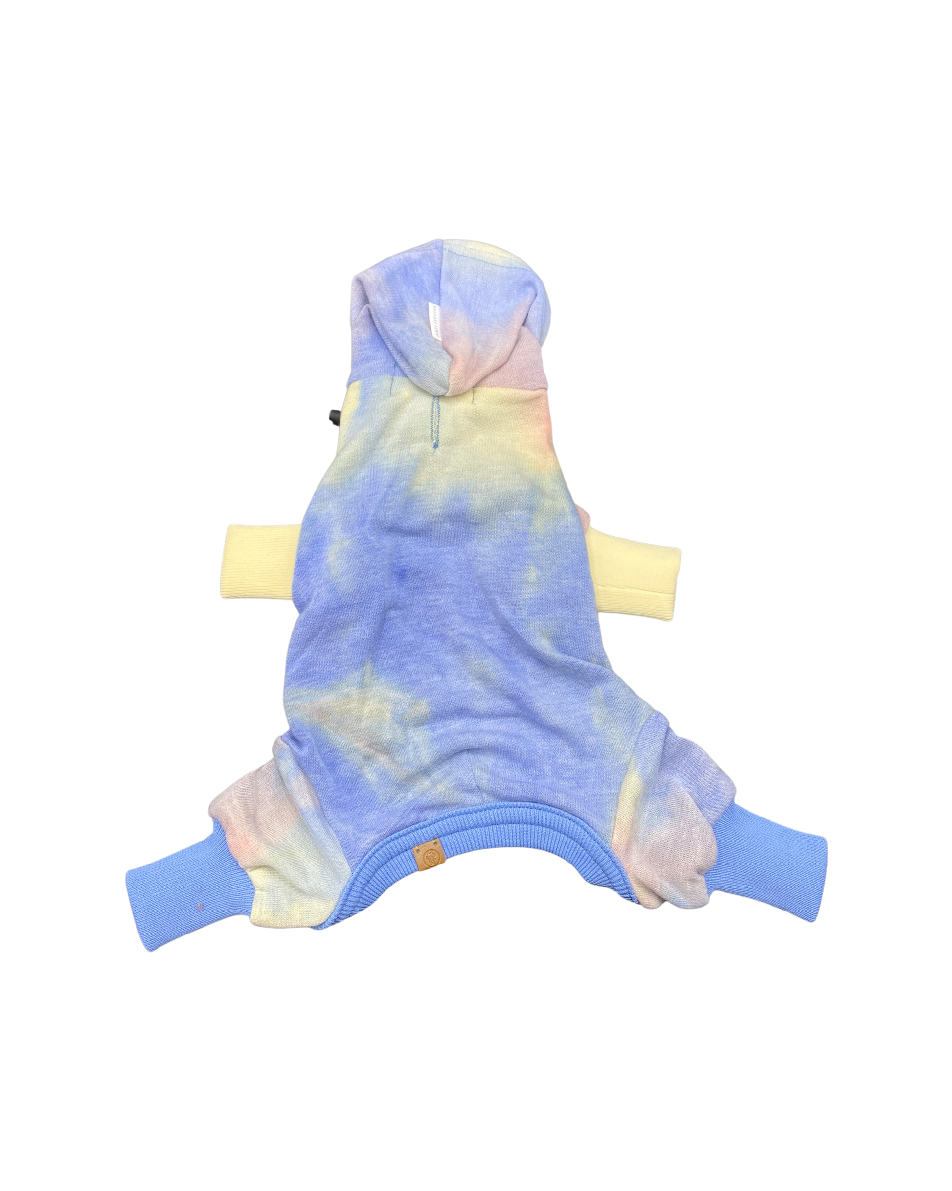 'Dale' Rainbow Tie-Dye Hooded Onesie - Premium Apparel + outfits - Just $110.13! Shop now at Animal Bargain