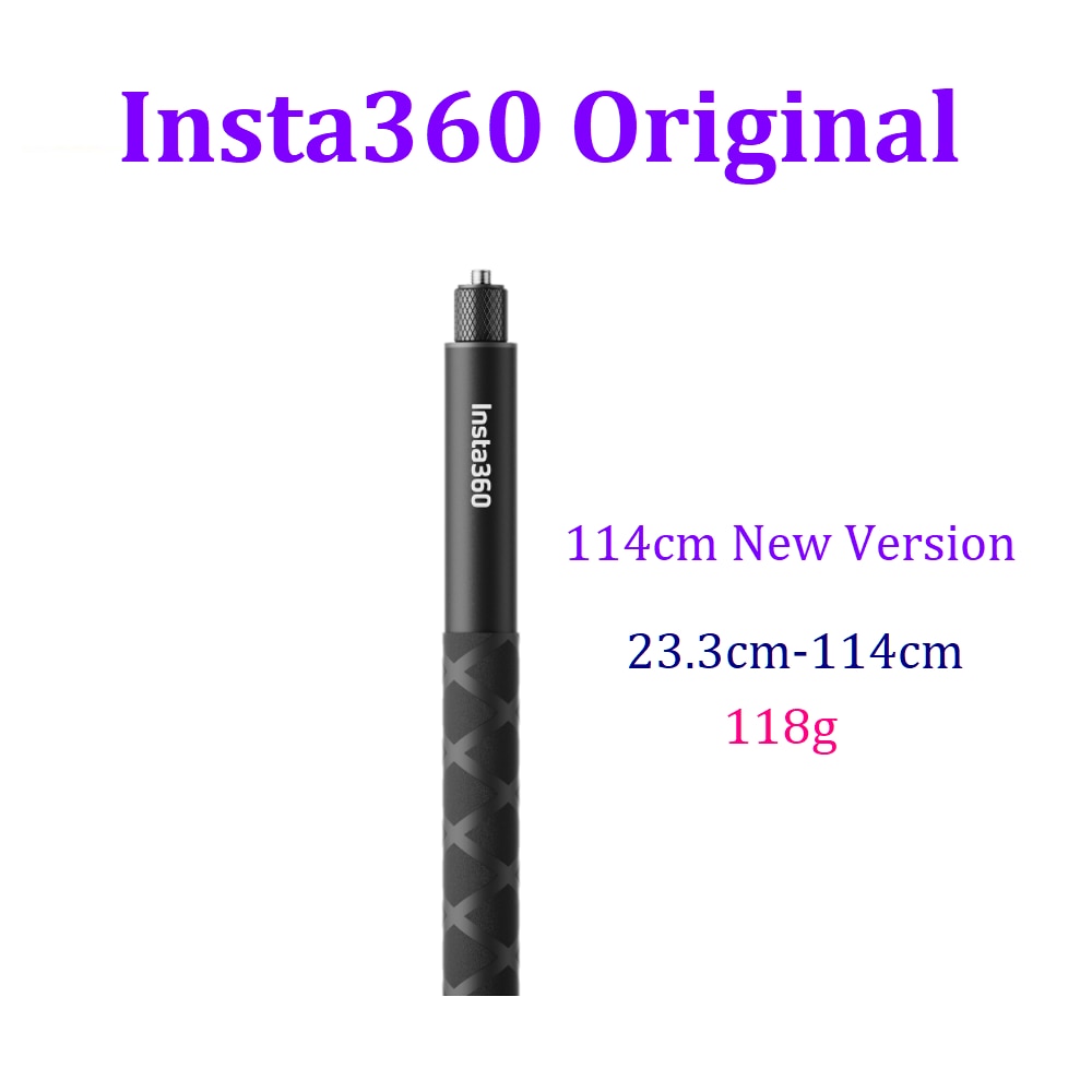 Insta360 X3 / ONE X2 Invisible Selfie Stick For GO 2 / ONE RS 70cm 1.2m Carbon Fiber Extension Rod Insta 360 ONE X 2 Accessory - Premium all pets - Just $21.60! Shop now at Animal Bargain
