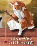 Japan YELL capsule toys kwaii funny Maine Coon Siamese shorthair black calico cat fishing P2 gashapon figures fish tank Decor - Premium all pets - Just $28.35! Shop now at Animal Bargain