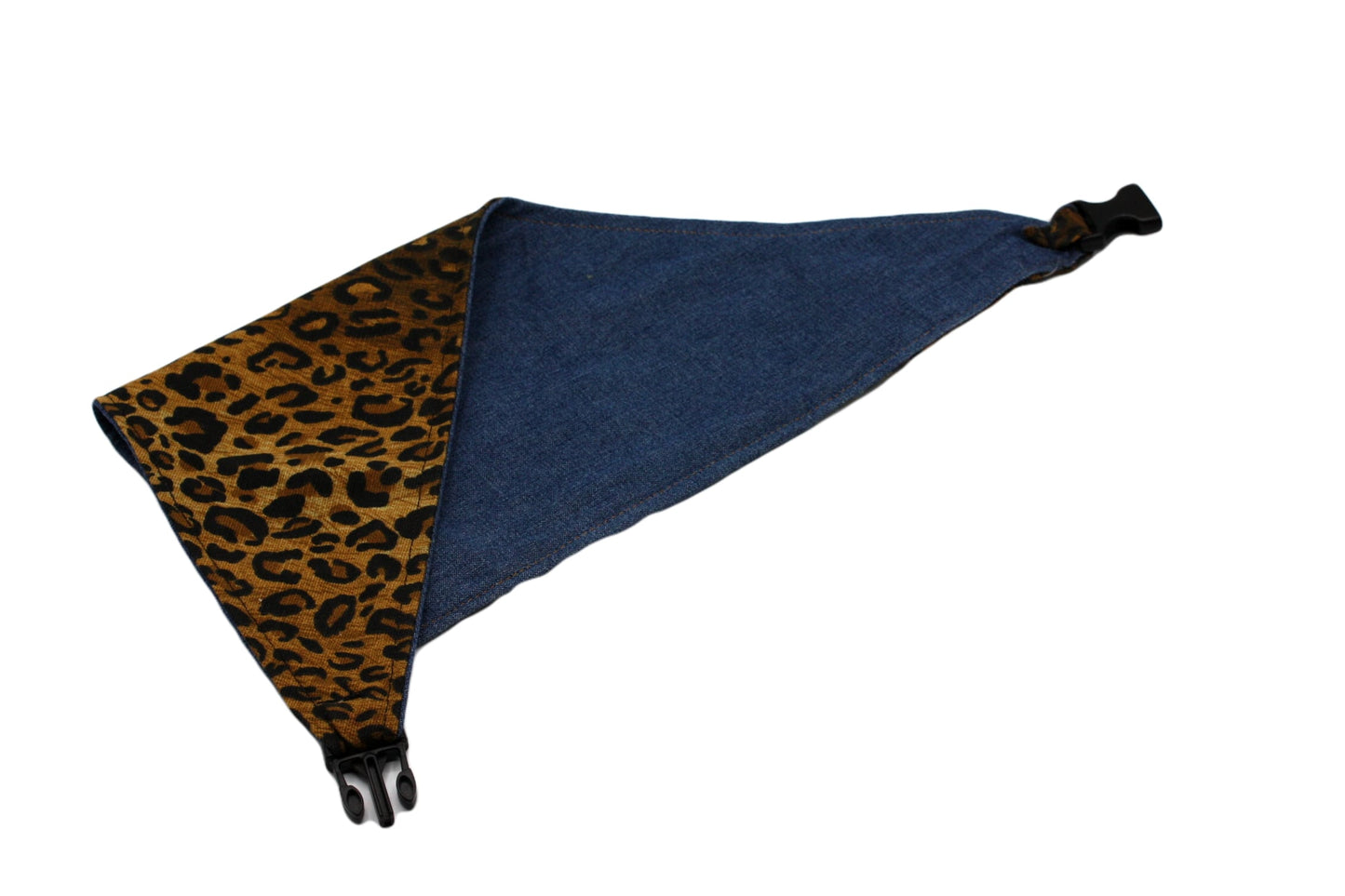 Leopard Print Reversible Dog Bandana - Premium Apparel + outfits - Just $25.83! Shop now at Animal Bargain