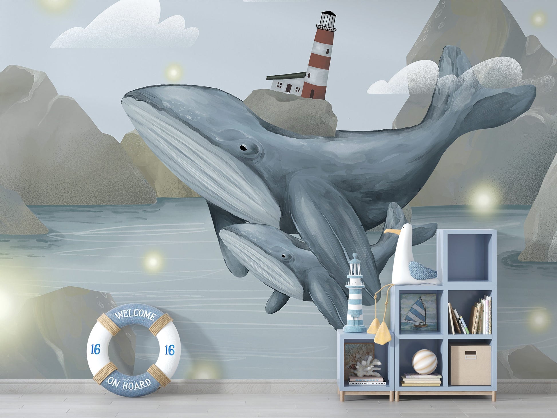 Magical Lighthouse Mural - Premium All Pets - Just $18.25! Shop now at Animal Bargain