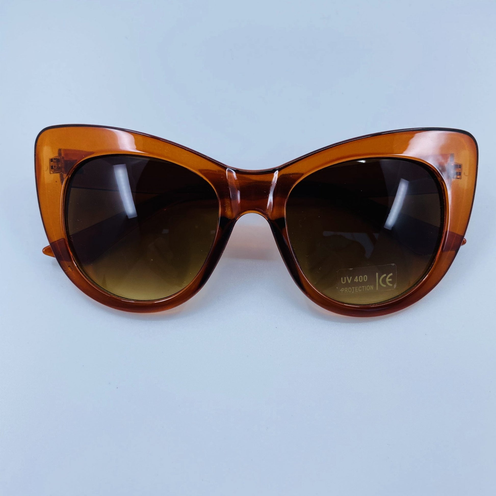 Mod Cats Eye Sunnies - Coffee - Premium  - Just $17.64! Shop now at Animal Bargain