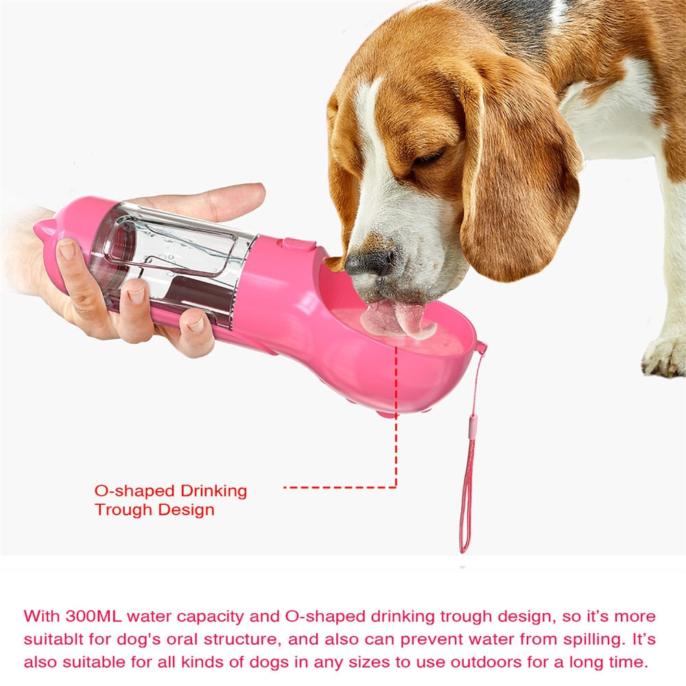 Multifunction Pet Dog Water Bottle For Cat Dogs Travel Puppy Drinking Bowl Outdoor Pet Water Dispenser Feeder Pet Product - Premium Dog - Just $20.25! Shop now at Animal Bargain
