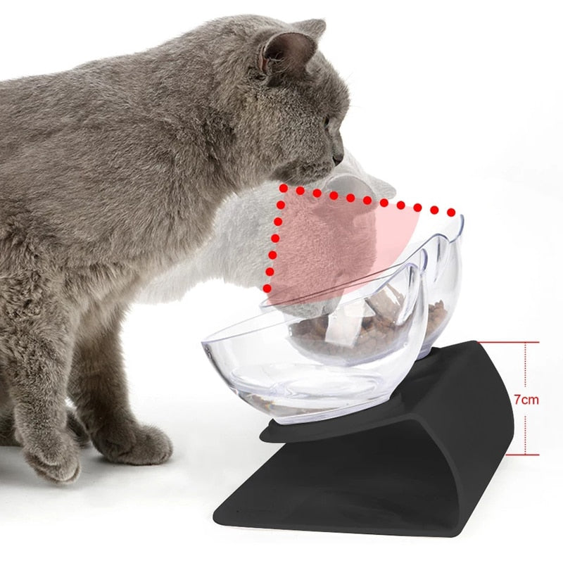 Non-slip Cat Bowls Double Pet Bowls With Raised Stand Pet Food Water Bowls For Cats Dogs Feeders Pet Products Cat Bowl - Premium Bowls + Dispenser - Just $32.93! Shop now at Animal Bargain
