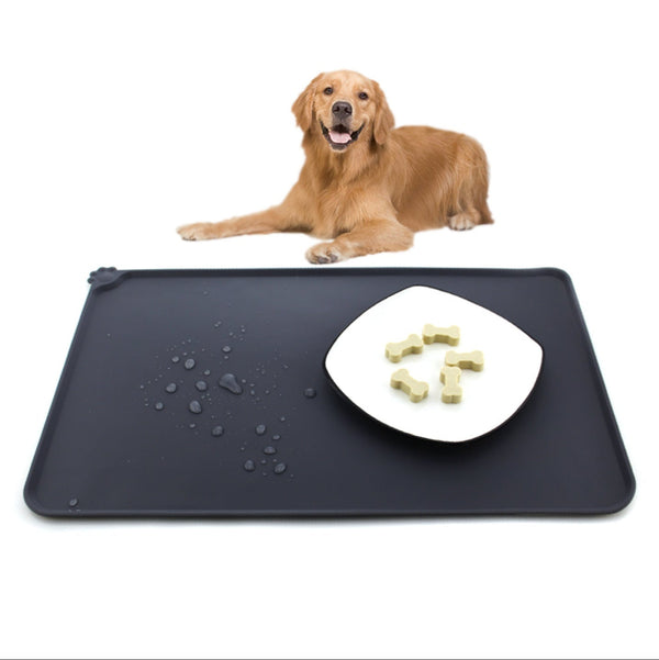 Factory Direct Silicone Pet Mat Cat And Dog Pet Placemat Waterproof Non-slip Heat Insulation Mat Bite Resistant Easy To Clean Car Mat - Premium  - Just $21.60! Shop now at Animal Bargain