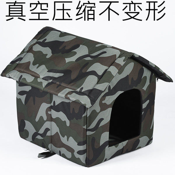 Outdoor Waterproof Oxford Cloth Kennel Cat Kennel Pet Kennel Dog Kennel Pet Bed Stray Cat Kennel Pet Cross Border Supplies - Premium  - Just $60.75! Shop now at Animal Bargain