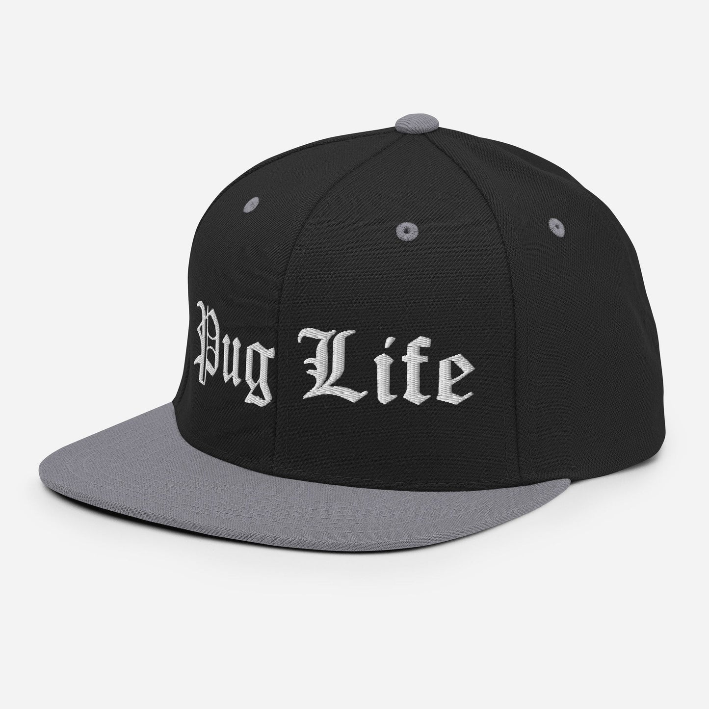 OG Pug Life Embroidered Snapback Hat - Premium  - Just $49.18! Shop now at Animal Bargain