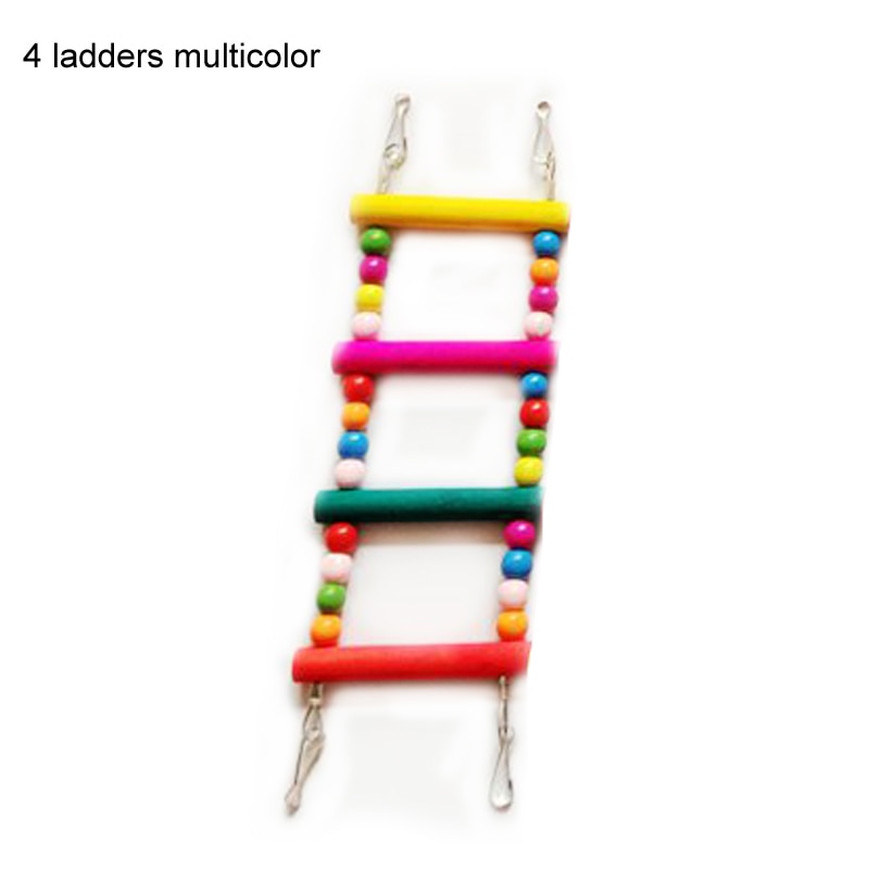 Parrots Toys Swing Balls Climbing Toy Chewing Training Ladders Hanging Hammock Natural Wood Birds Pets Bird Supplies - Premium Pet Toys - Just $25.72! Shop now at Animal Bargain