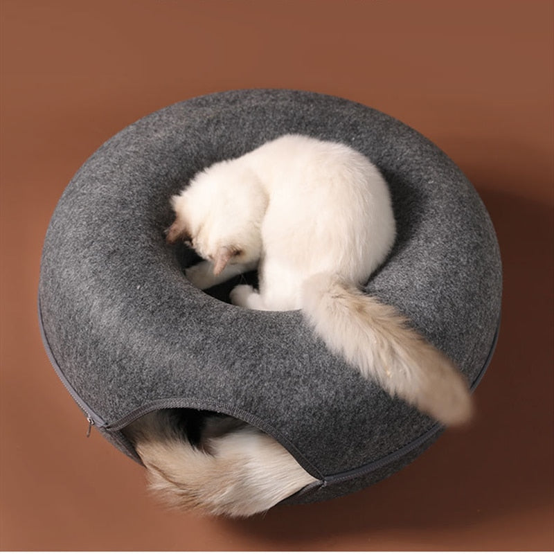 Pet Cats Tunnel Interactive Play Toy Cat bed Dual Use Indoor Toys Kitten Exercising Products Cat Training Toy - Premium Pet Toys - Just $28.35! Shop now at Animal Bargain