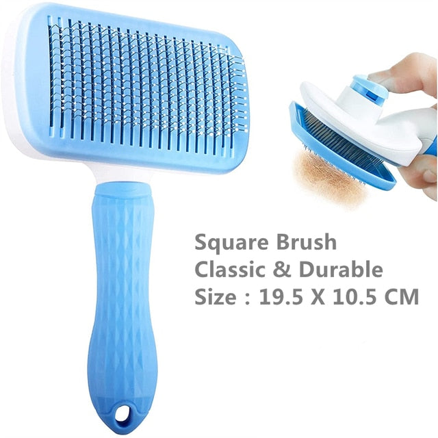 Pet Dog Hair Brush Cat Comb Grooming And Care Cat Brush Stainless Steel Comb For Long Hair Dogs Cleaning Pets Dogs Accessories - Premium All Pets - Just $37.80! Shop now at Animal Bargain