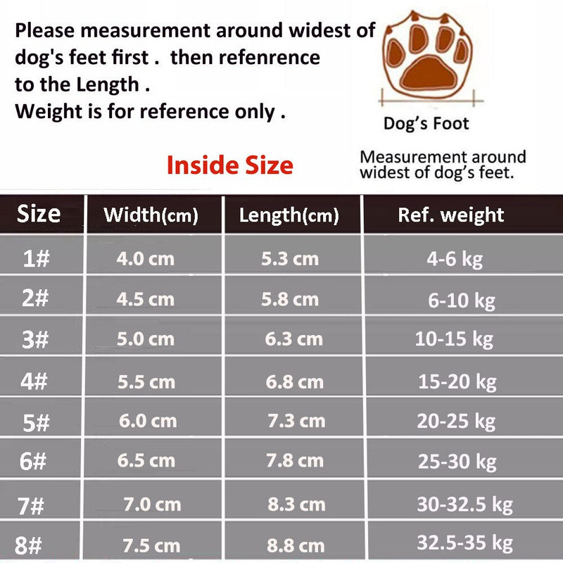 Pet Dog Shoes For Sports Mountain Wearable For Pets PVC Soles Waterproof Reflective Dog Boots Perfect for Small Medium Large Dog - Premium All Pets - Just $27! Shop now at Animal Bargain