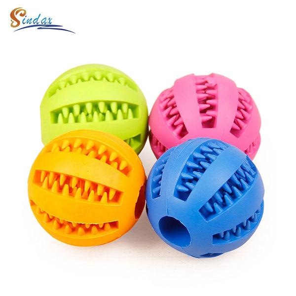 Pet Dog Toys Toy Funny Interactive Elasticity Ball Dog Chew Toy For Dog Tooth Clean Ball Of Food Extra-tough Rubber Ball - Premium all pets - Just $32.40! Shop now at Animal Bargain