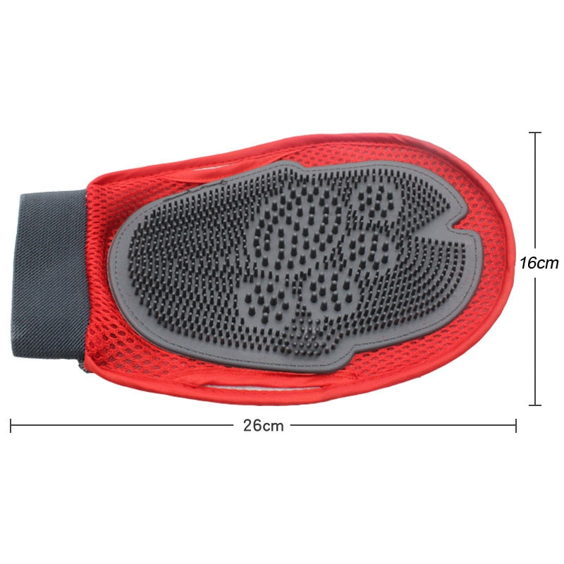Pet Grooming Glove Hair Removal Brush Cat Dog Fur Hair Deshedding Gentle Efficient Dog Combs Pet bathing Massage Products - Premium all pets - Just $25.65! Shop now at Animal Bargain