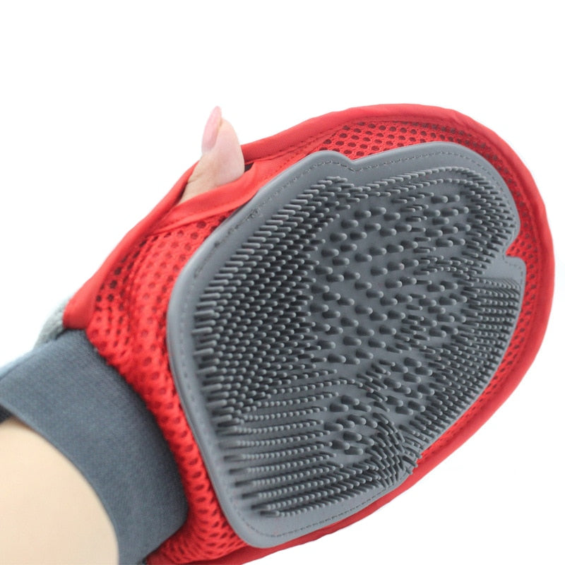 Pet Grooming Glove Hair Removal Brush Cat Dog Fur Hair Deshedding Gentle Efficient Dog Combs Pet bathing Massage Products - Premium all pets - Just $25.65! Shop now at Animal Bargain
