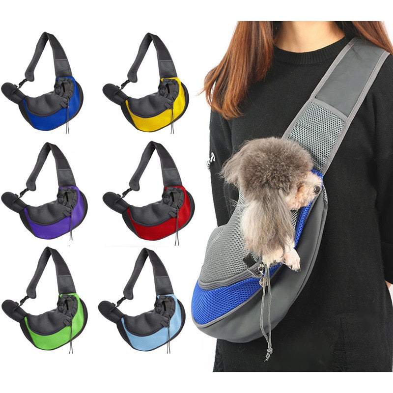 Pet bag cat and dog travel portable messenger shoulder bags breathable mesh pets backpack accessories chihuahua perros acesorios - Premium All Pets - Just $14.85! Shop now at Animal Bargain