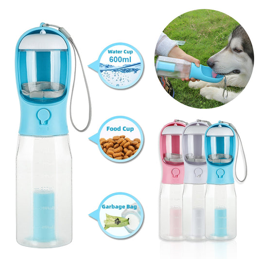 Portable Cat Dog Water Bottle - Premium all pets - Just $39.47! Shop now at Animal Bargain