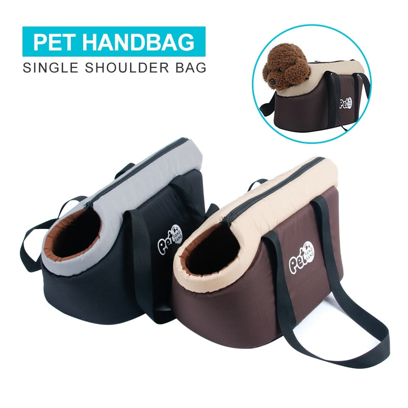 Portable Pet Single Shoulder Bags Oxford Sponge Warm Dogs Carrier Handbag For Pets Soft Outdoor Travel Puppy Bag Dog Products - Premium All Pets - Just $25.65! Shop now at Animal Bargain