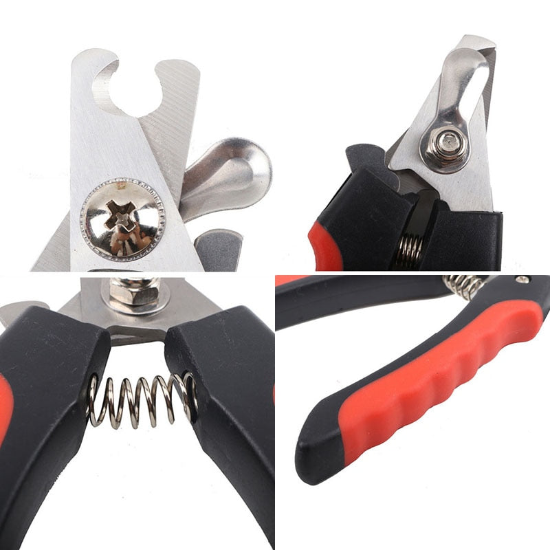 Professional Dog Nail Clipper Cutter Stainless Steel Pet Grooming Scissors Nail Clippers For Dogs Cat Nail Clipper Cutter Tool - Premium All Pets - Just $27! Shop now at Animal Bargain