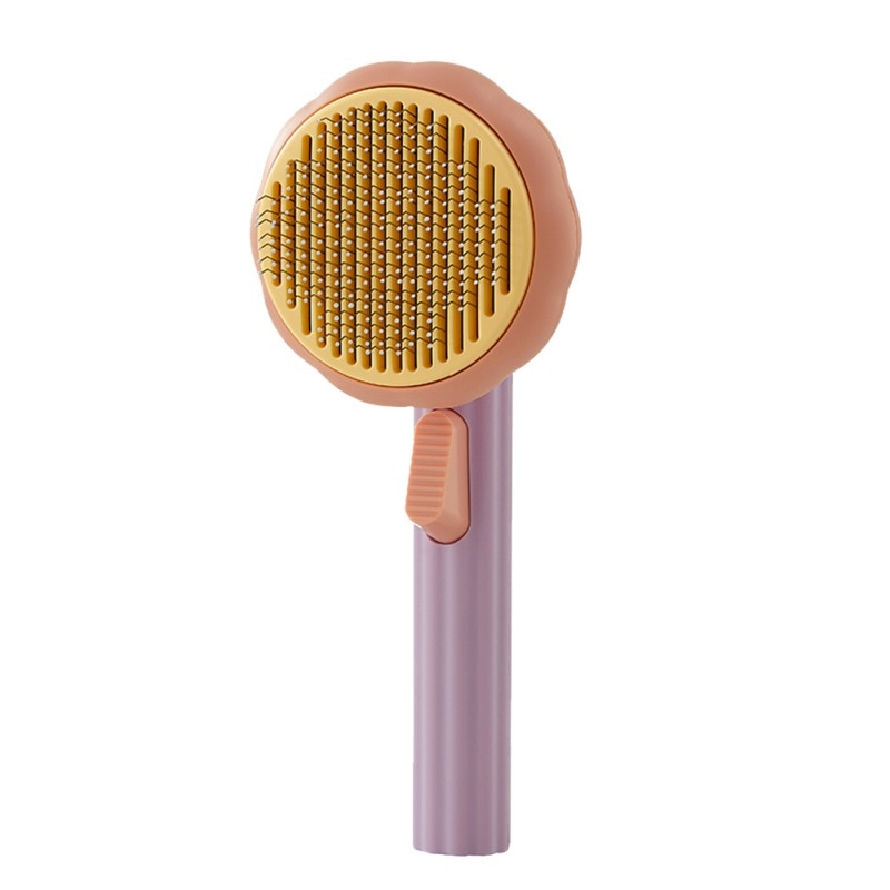 Pumpkin Pet Brush Self Cleaning Slicker Cat Brush for Shedding Dog Cat Grooming Comb Removes Loose Underlayers and Tangled Hair - Premium all pets - Just $39.15! Shop now at Animal Bargain