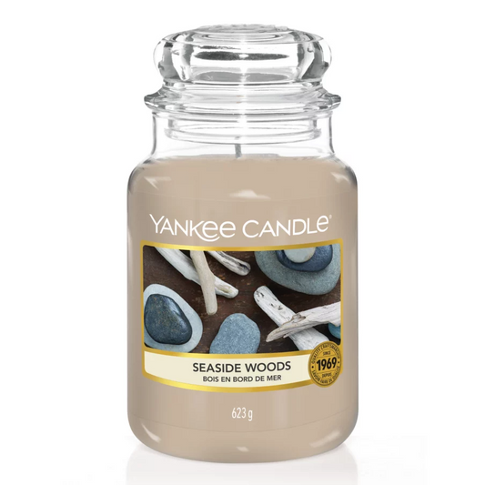 Yankee Candle Seaside Woods Classic Large Jar Candle - Premium all pets - Just $55.70! Shop now at Animal Bargain