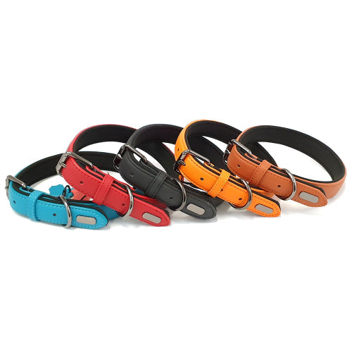 Leather Dog Collar with padding - Premium  - Just $17.73! Shop now at Animal Bargain