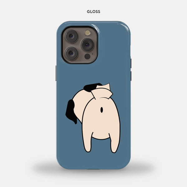 Pug Butt iPhone 14 Pro Max MagSafe Tough Case - Premium  - Just $29.09! Shop now at Animal Bargain