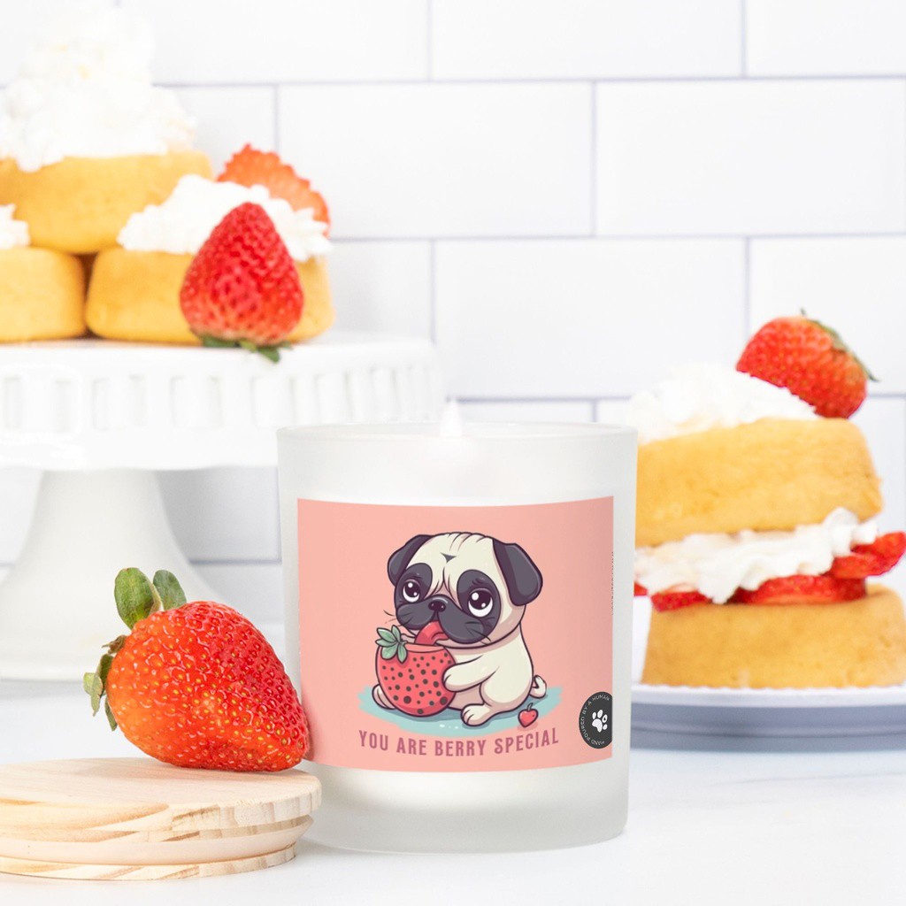 You Are Berry Special Frosted Glass Candle - Premium all pets - Just $43.82! Shop now at Animal Bargain