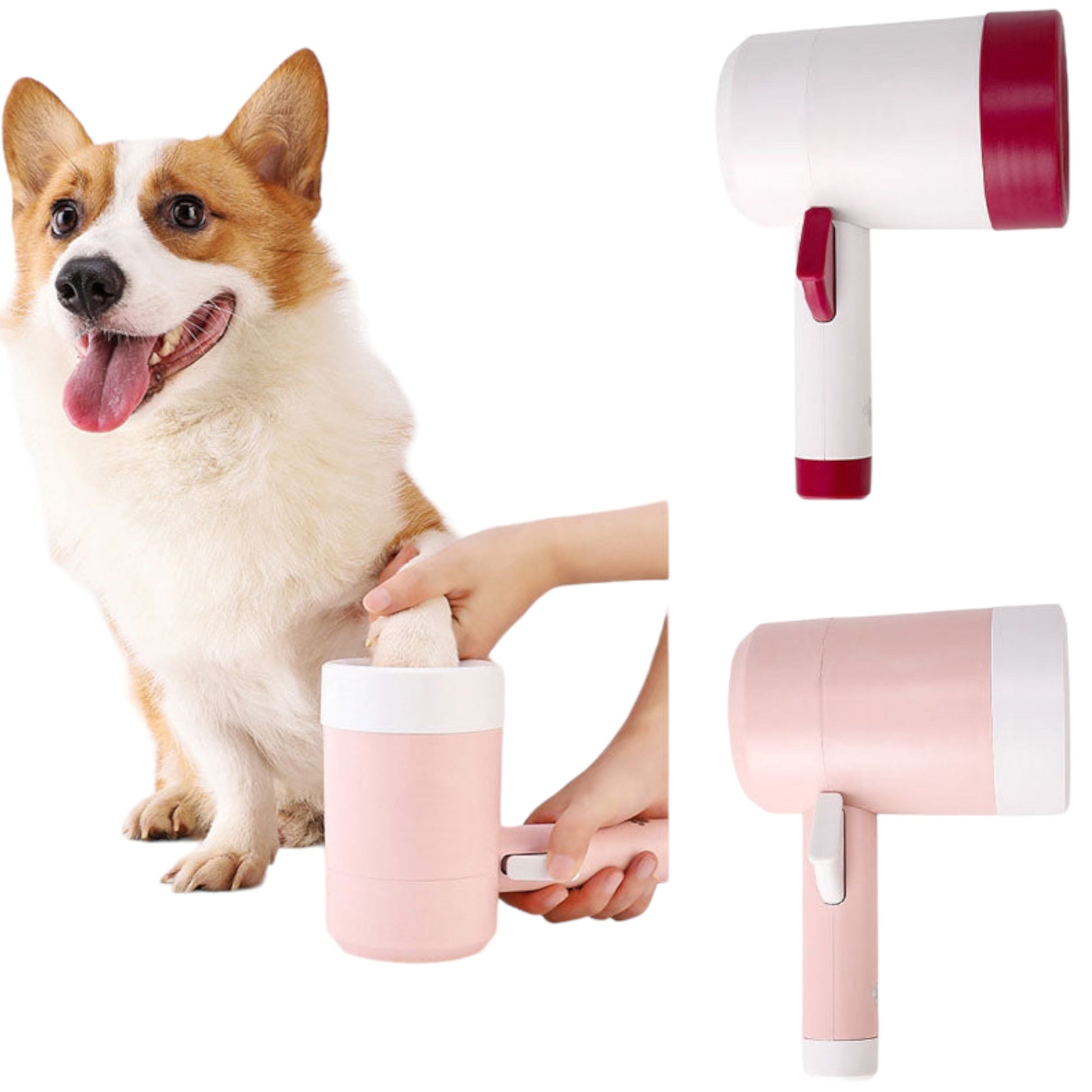 Silicone Combs Pet Foot Washer Cup - Premium all pets - Just $53.28! Shop now at Animal Bargain