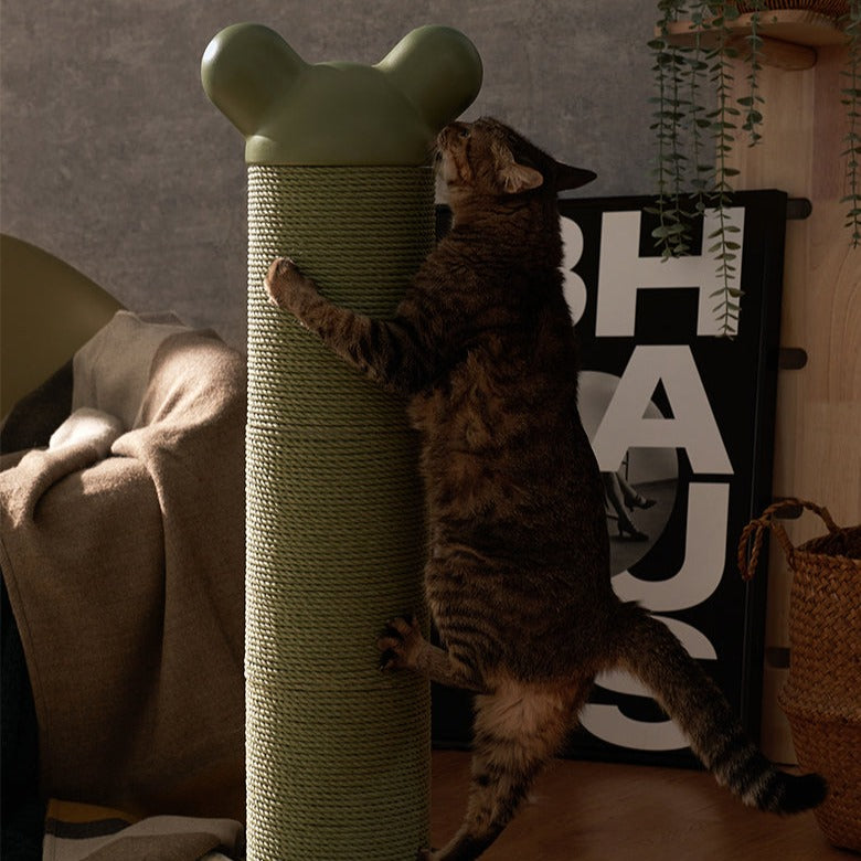 Stylish & Durable makesure® Niño Cat Scratcher - Green&White, Large - Premium all pets - Just $155.66! Shop now at Animal Bargain