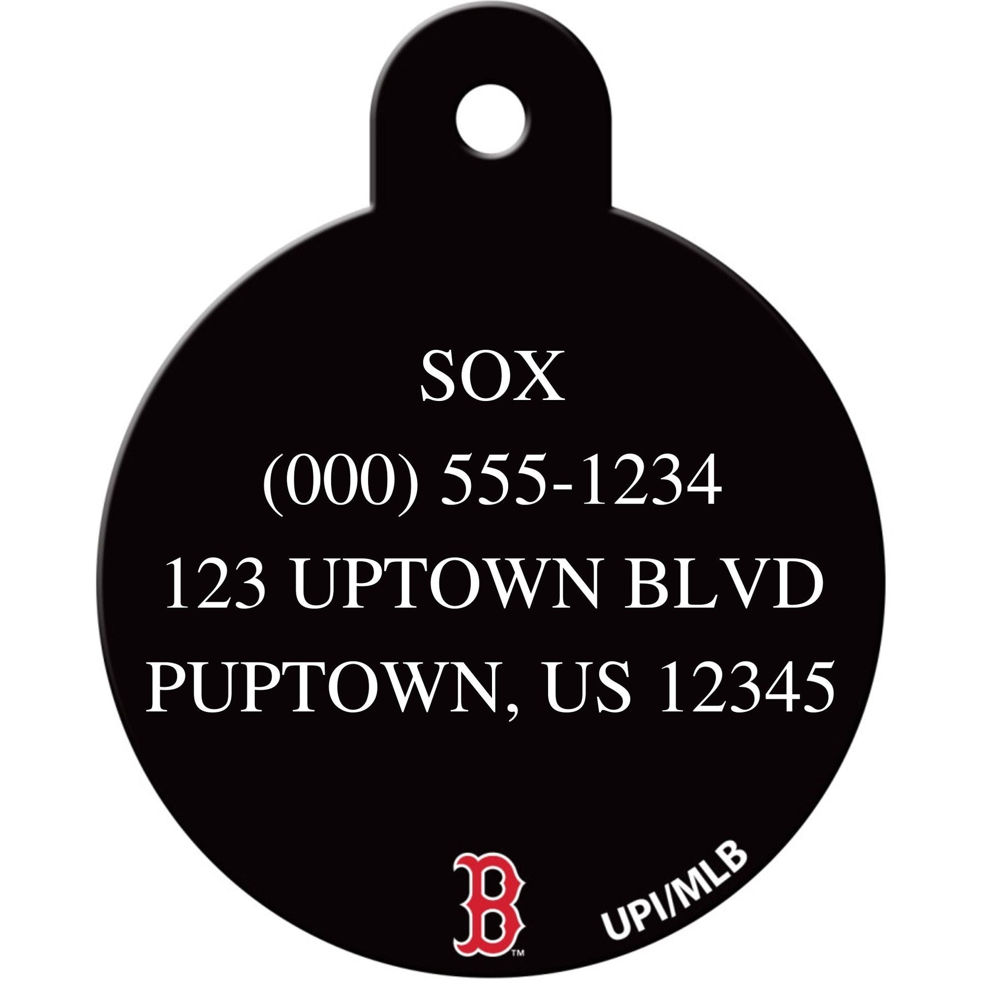 Boston Red Sox MLB Pet ID Tag - Large Circle - Premium all pets - Just $27.65! Shop now at Animal Bargain